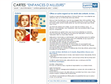 Tablet Screenshot of enfances-ailleurs.poissonbouge.net
